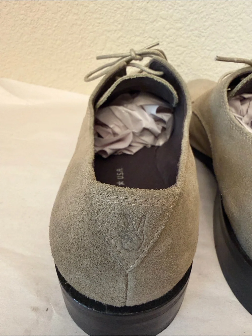 John Varvatos refined suede